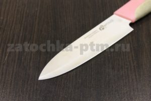 Керамический нож после заточки